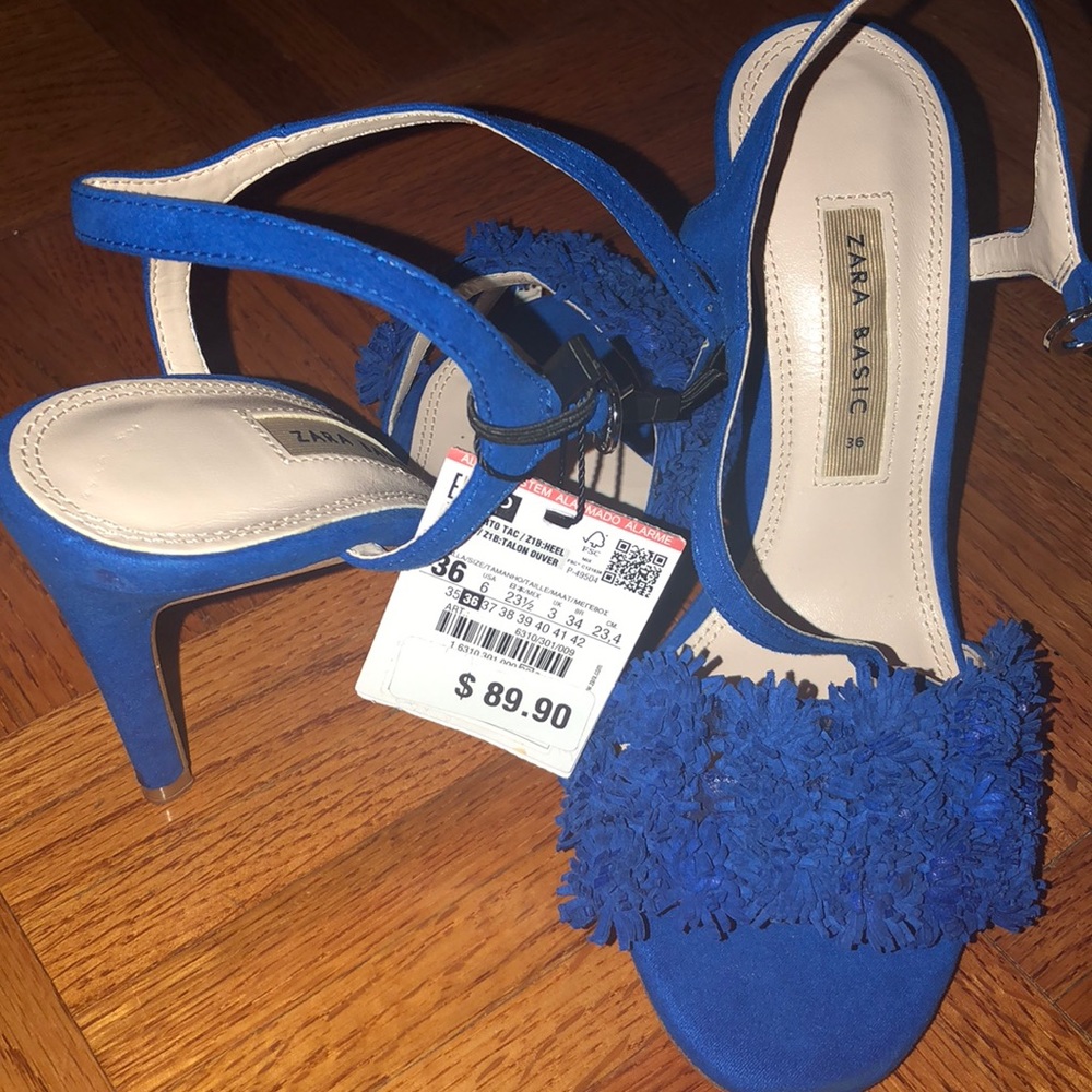 Zara heel sandal